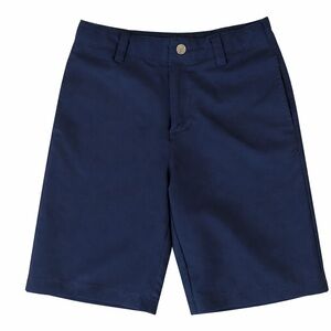 Under Armour Youth Boys GolfShorts Sz 7 Navy Blue Adjustable Waist
